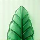 Grønt blad som symboliserer bærekraft