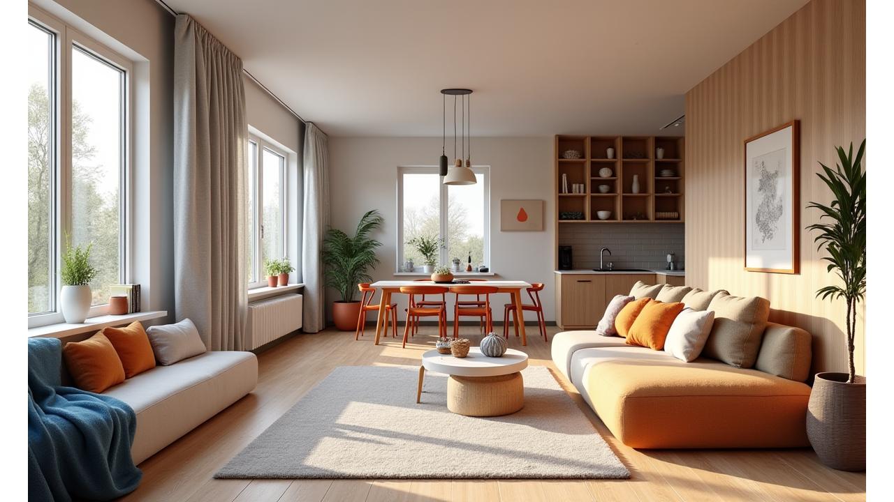 Familiehjem tilpasset ulike aldersgrupper for harmonisk samspill